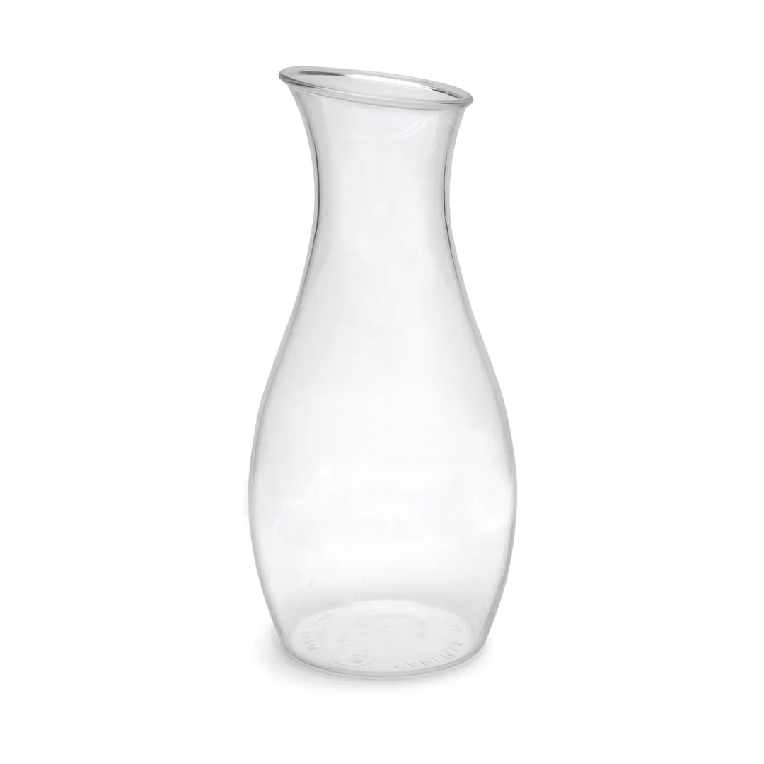 Carlisle 7090307 Cascata Carafe – 1.5 L 50 oz Polycarbonate, Dishwasher Safe, Drip‑Free, NSF Certified