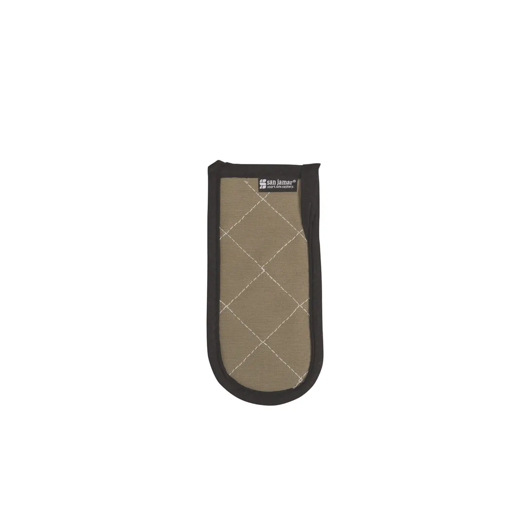 Carlisle 804BG San Jamar BestGuard Handle Holder, 3-1/4" x 6-1/2", Fire Retardant, Tan - 1 Dozen