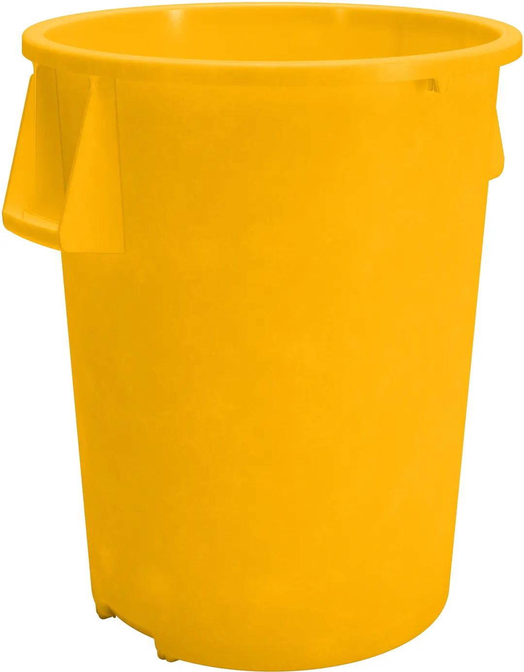 Carlisle 84104404 - 44‑Gallon Yellow Waste Bin, 36‑3/5" H x 24‑1/3" Dia., Stackable - 1/Each