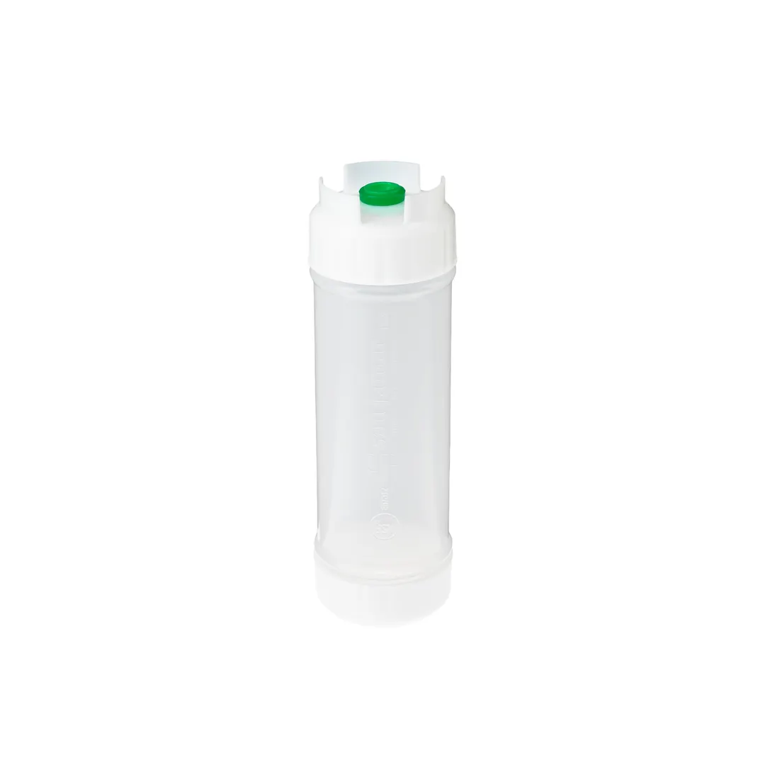 Carlisle 857312S Squeeze Bottle – 12 oz Clear BPA‑Free, Green Valve, Dishwasher Safe – 12/Case