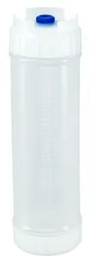 Carlisle 857324L Squeeze Bottle – 24oz Viscosity Sauce Bottle, White, Blue Valve, Single Tip