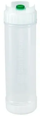 Carlisle 857324S Squeeze Bottle – 24 oz, White, Green Cap, Single Tip, Standard Top – 1/Pack