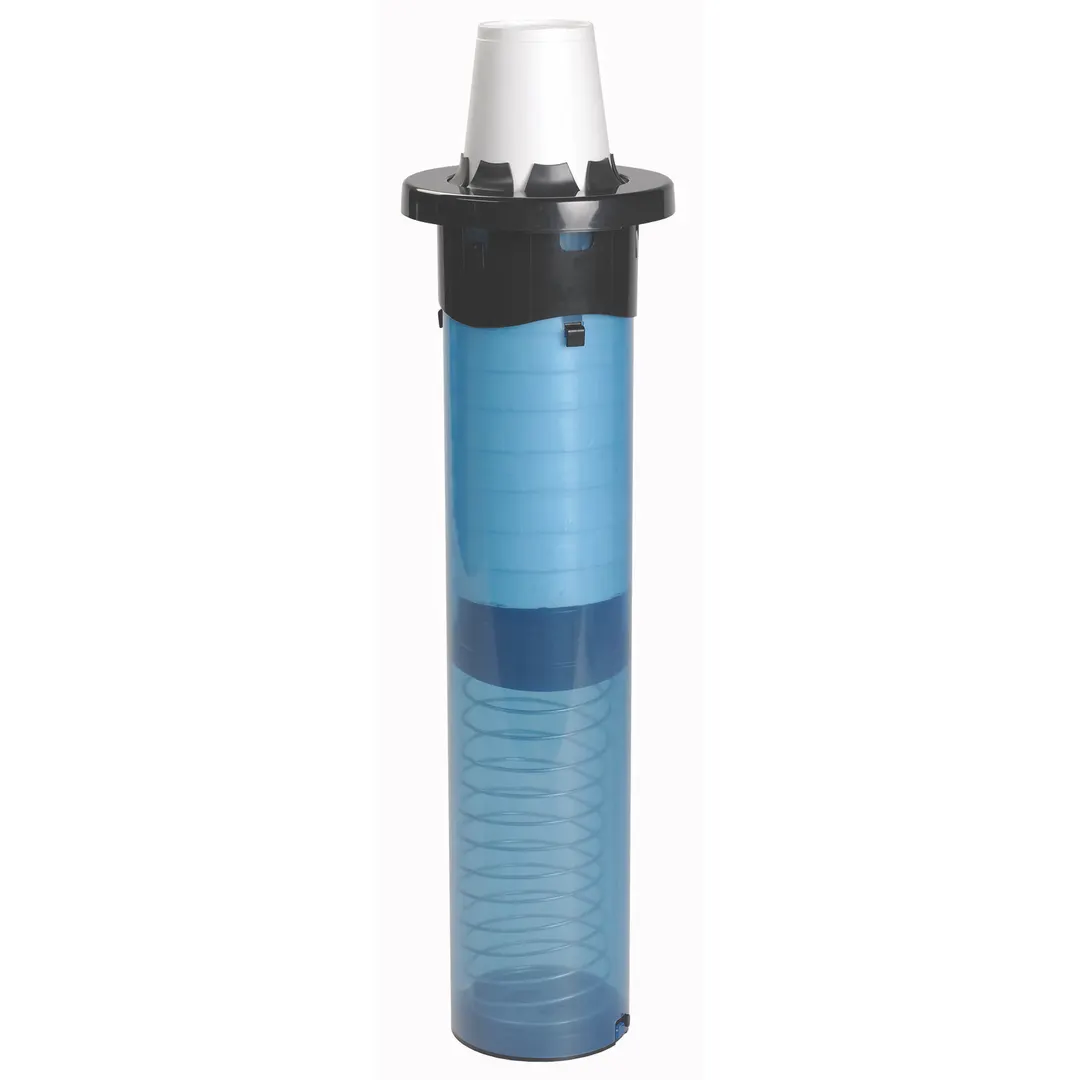 Carlisle C5250C18 In-Counter Cup Dispenser, 18" Tube, Plastic, NSF, Fits 4-24 oz Cups