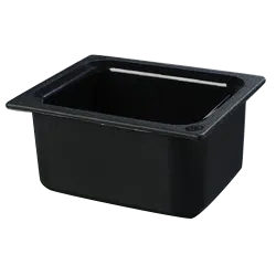 Carlisle CM110103 Coldmaster Food Pan, 1/2‑Size, 6" Deep, Gel‑Insulated, Black, NSF, BPA‑Free