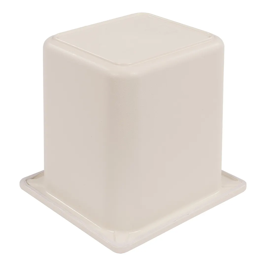 Carlisle CM110502 Coldmaster Food Pan, 1/6 Size, 6" Deep, Impact-Resistant ABS, White, NSF, BPA-Free