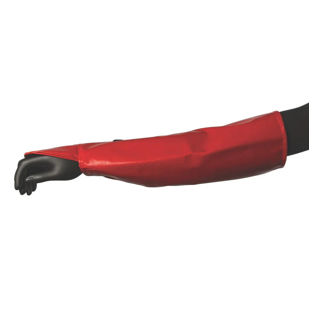 Carlisle EZKSL EZ‑Kleen Arm Sleeve, Poly‑Cotton, Red, Heat‑Resistant 150°F (66°C) 15 s, Non‑Stick