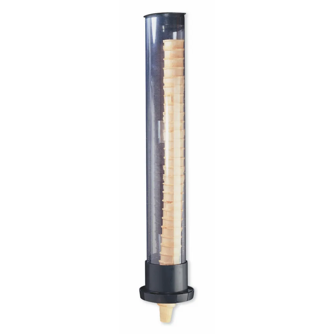 Carlisle IC2200SM San Jamar Ice Cream Cone Dispenser, 6"D x 30-5/8"H, Plastic, 3 Gaskets