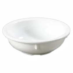 Carlisle KL11802 - Kingline Nappie Bowl, 10 oz, 5-1/8" Dia, White Melamine Gloss, BPA Free