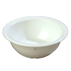 Carlisle KL11902 - Nappie Bowl, 5" Dia, 12oz, Melamine Gloss White, Dishwasher Safe, BPA-Free