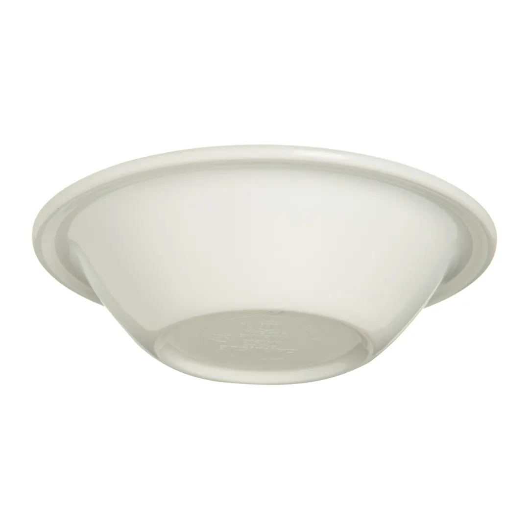 Carlisle KL80002 - Kingline™ Rimmed Fruit Bowl, 5" Dia, 5 oz, White Gloss, Heat Safe to 212°F