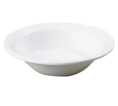 Carlisle KL80002 - Kingline™ Rimmed Fruit Bowl, 5" Dia, 5 oz, White Gloss, Heat Safe to 212°F