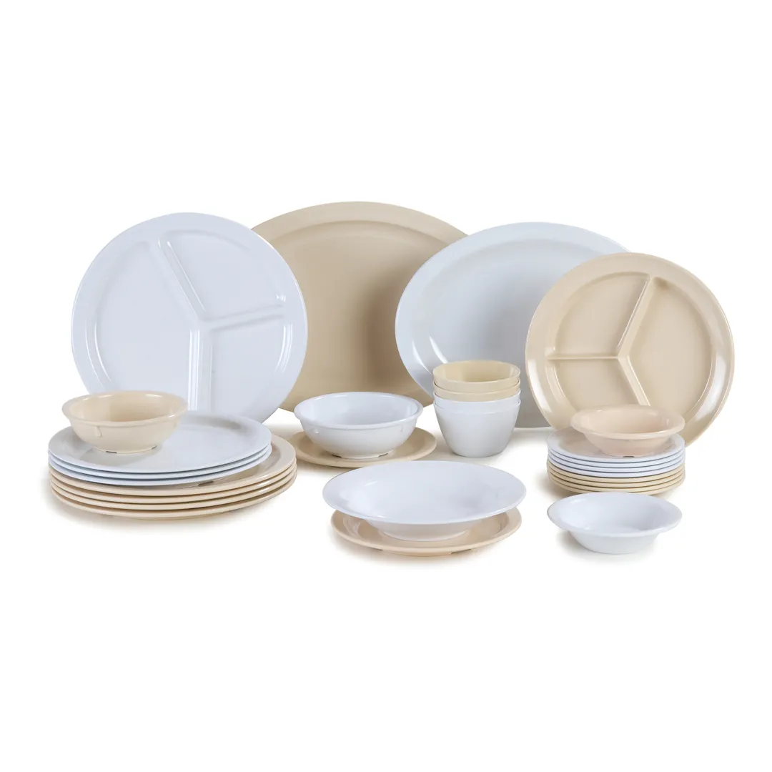 Carlisle KL80025 Kingline™ Fruit Bowl, 5" Dia, 5 oz, Tan Melamine Gloss, NSF Certified, BPA‑Free