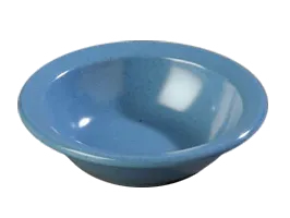 Carlisle KL92892 Rimmed Fruit Bowl, 4-3/4 oz (4-1/4" dia), Blues Melamine Gloss BPA‑Free NSF