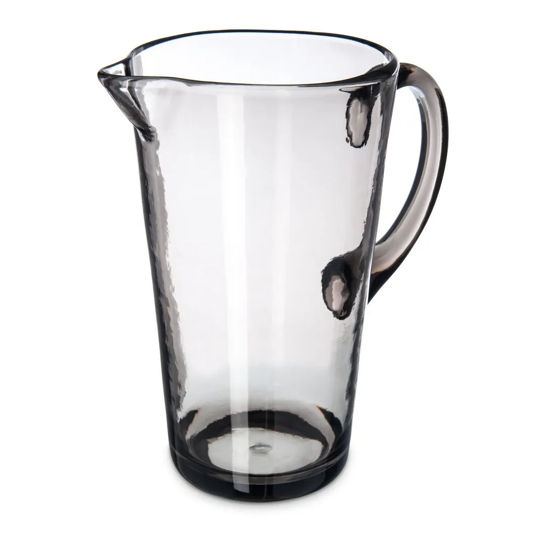 Carlisle MIN544318 Plastic Pitcher, 74 oz Smoke Gray, Tritan™ NSF Certified, BPA‑Free
