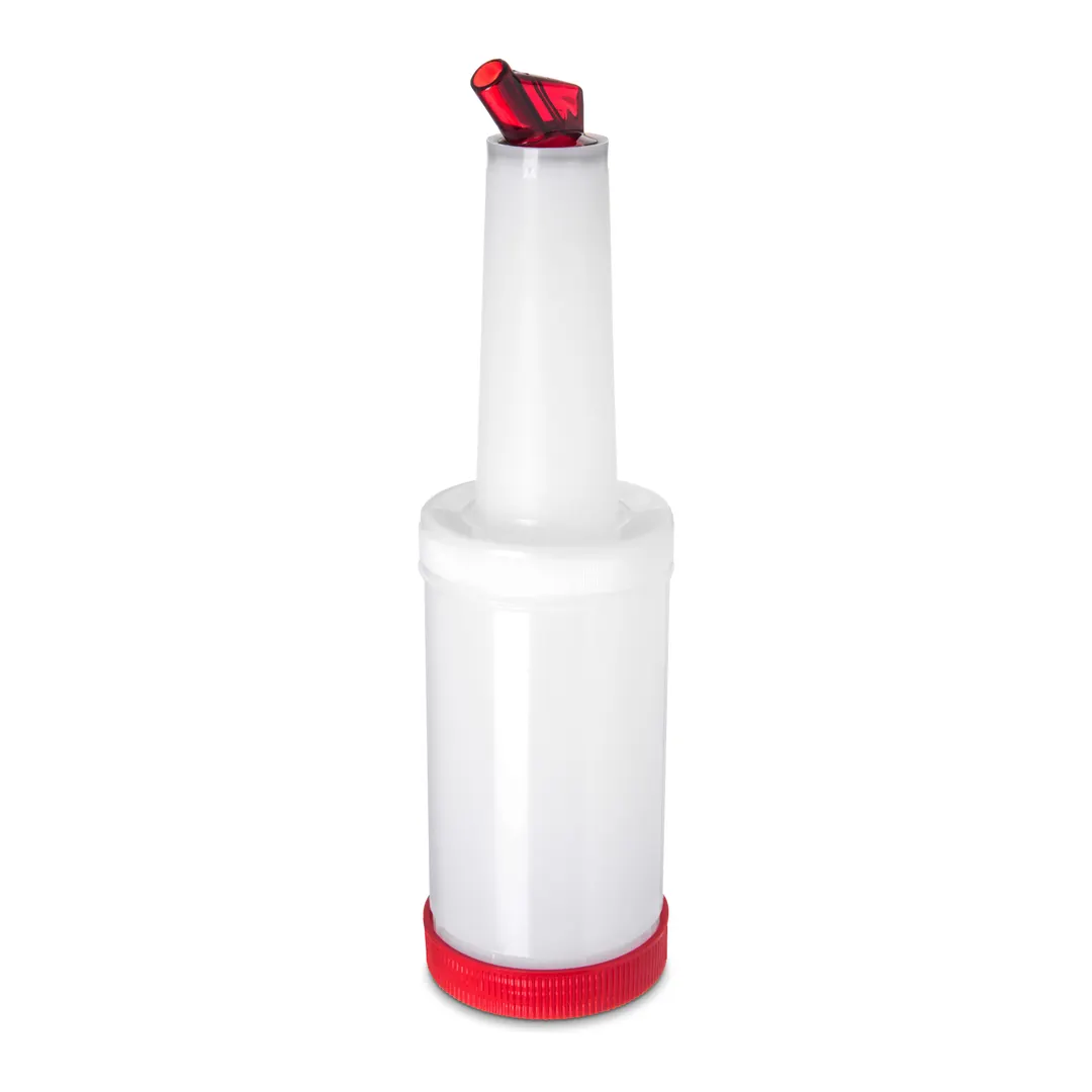 Carlisle PS601N05 Store 'N Pour Complete Unit, 32 oz, Red, Polyethylene, BPA Free