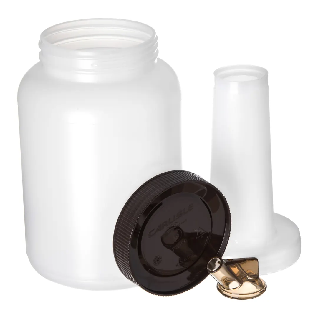 Carlisle PS701B00 Store 'N Pour Half-Gallon Container, 64 oz, Polyethylene, Assorted, BPA Free