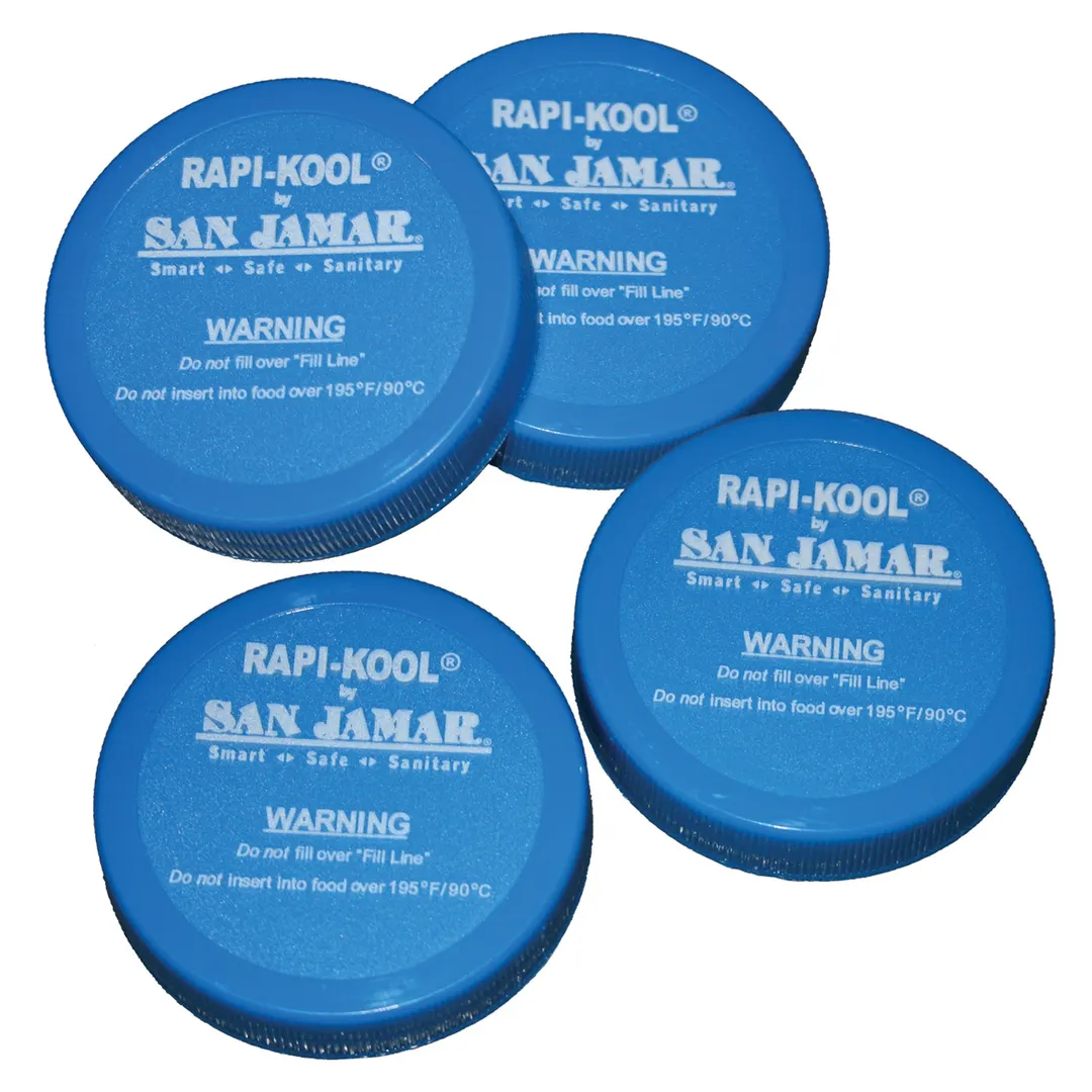 Carlisle RCUCAPPAK Caps for Rapi‑Kool Paddles (RCU64‑RCU1282), Plastic NSF - 1/Pack