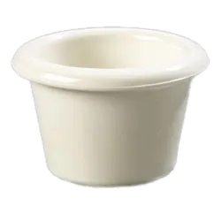 Carlisle S27742 Ramekin, 1-3/4 oz, 2-1/2" Diameter, Bone Melamine, Dishwasher Safe, Stackable