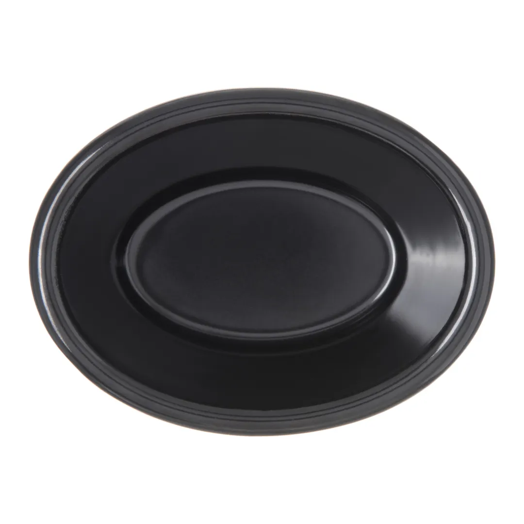 Carlisle S31203 - 3 oz Ramekin, 3-3/8" L x 2-5/8" W x 2-5/8" H, Black Melamine, NSF, BPA-Free