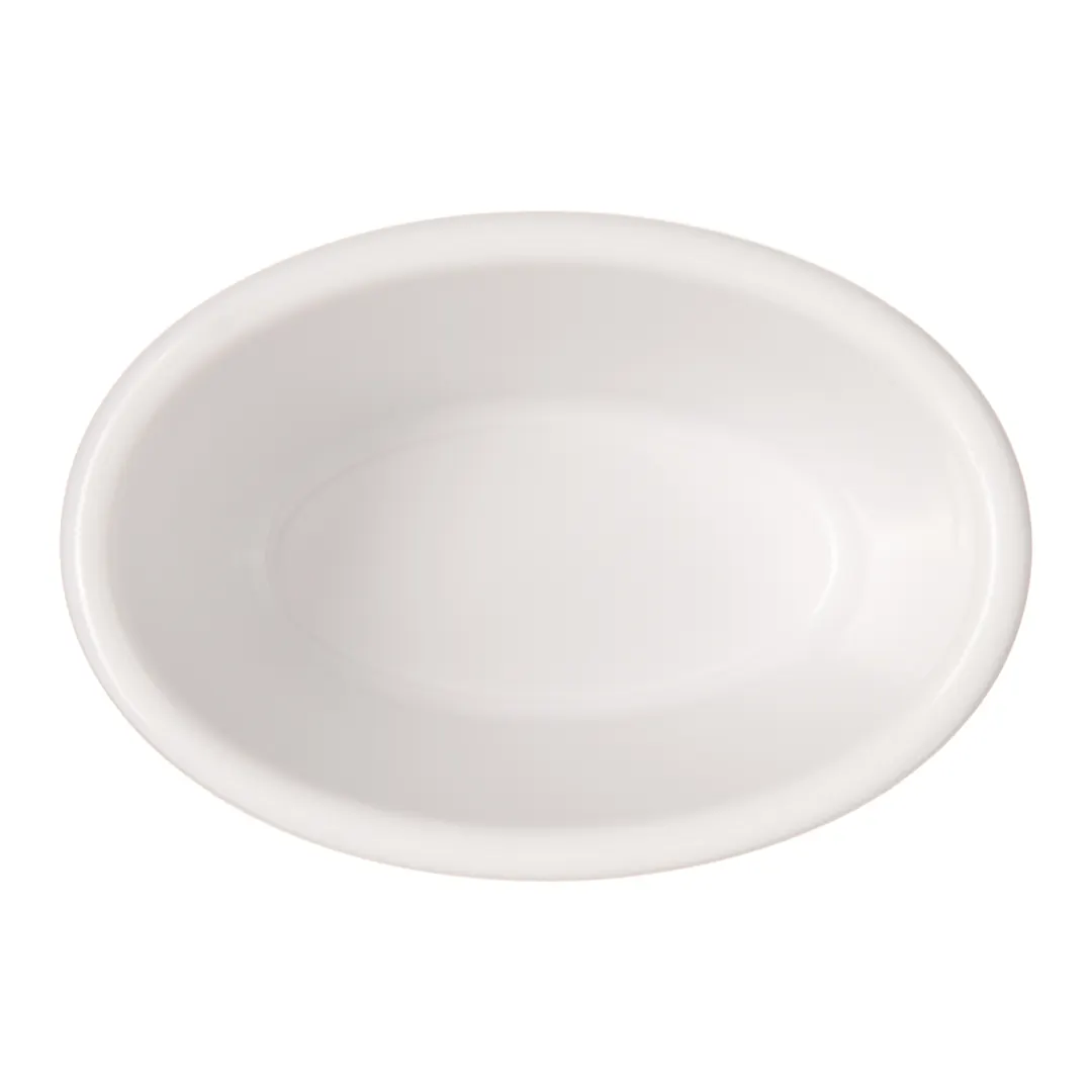 Carlisle S31442 - 4 oz Ramekin, 3.875" L x 2.625" W x 2.92" H, Melamine, Dishwasher Safe, BPA Free