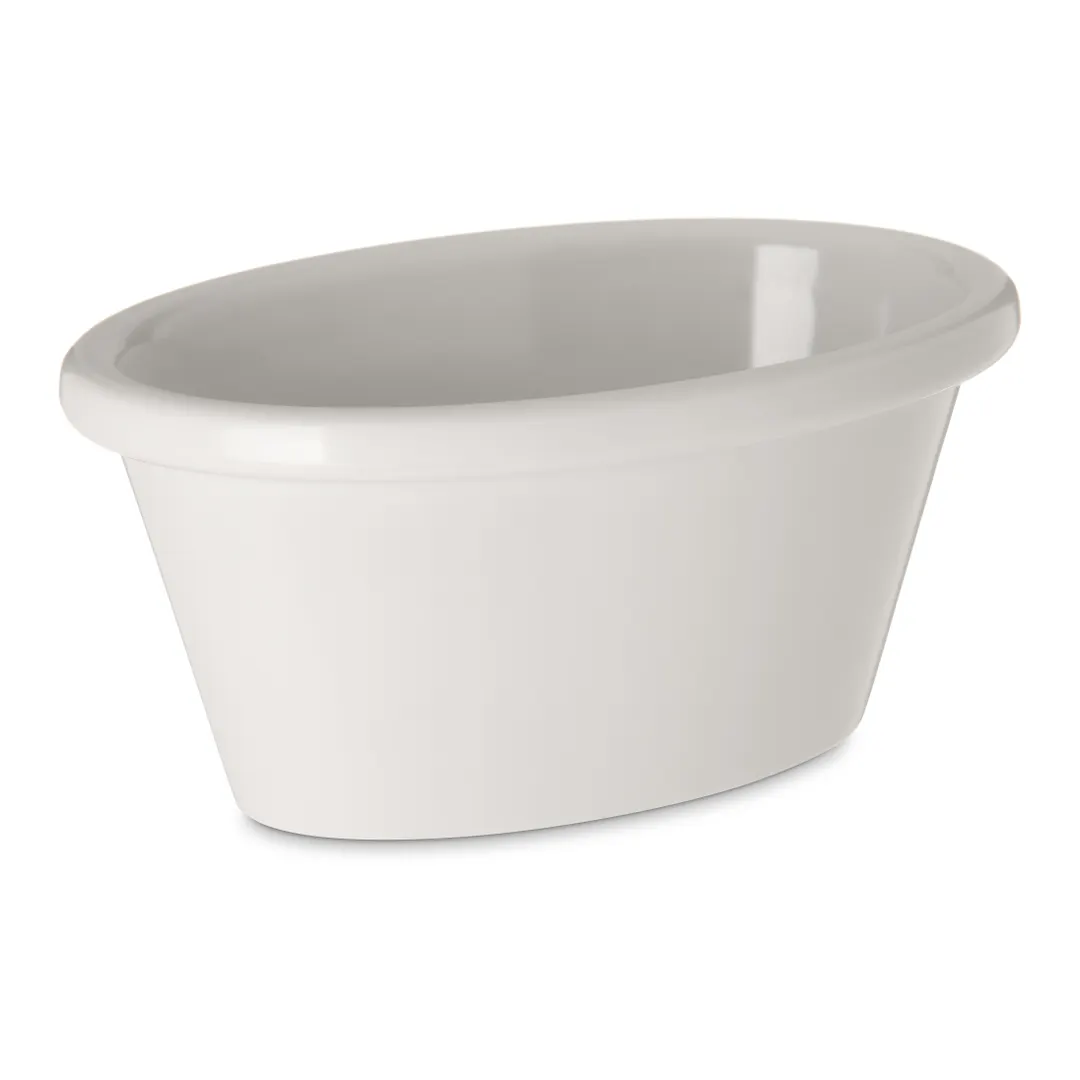 Carlisle S31442 - 4 oz Ramekin, 3.875" L x 2.625" W x 2.92" H, Melamine, Dishwasher Safe, BPA Free