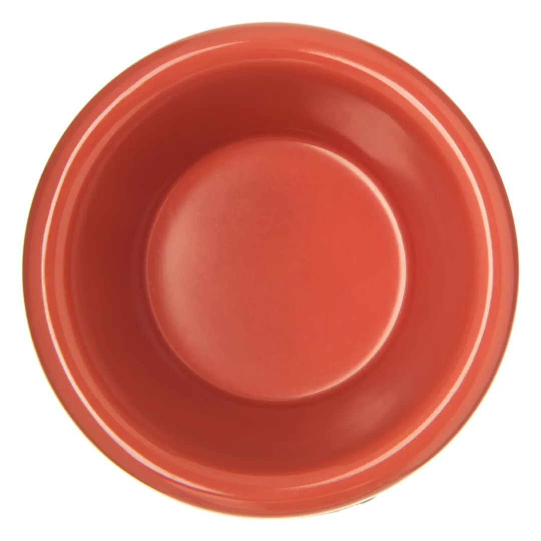 Carlisle S85252 - 2 oz Plastic Ramekin, 2‑5/8" Dia, Melamine Orange, NSF, BPA‑Free