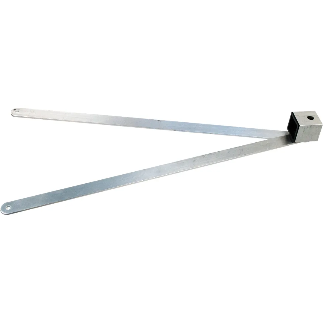 Carlisle SBCA30000 Fold 'N Go Replacement Slide Brack Assembly, Aluminum, Bracket for Commercial Carts