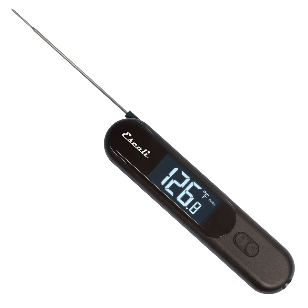 Carlisle THDGIFP Escali Infrared Surface & Probe Digital Thermometer, -22°F to 716°F, Stainless Steel