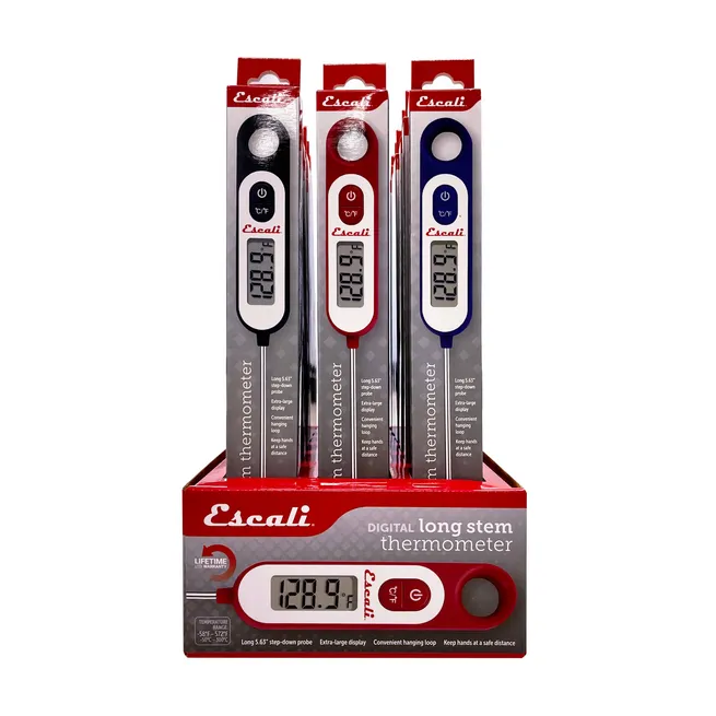 Carlisle THDGLSPK18 Pocket Thermometer, 5.6" Probe, -58°F to 572°F, Stainless Steel, 18/Set