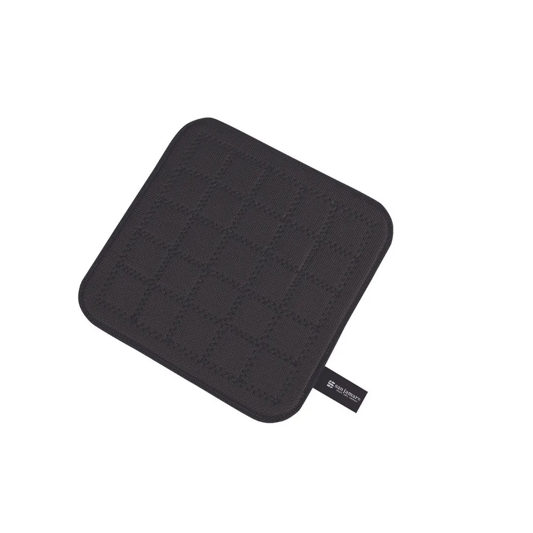 Carlisle UHP1010BK San Jamar Ultigrips Hot Pad, 10" x 10", Neoprene, Black