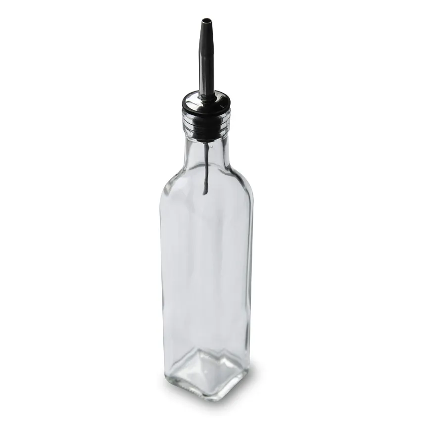 Concasse MCACCAO16 Oil & Vinegar Cruet Bottle, 16 Ounce Glass Dispenser, Classic Design - 1/Each