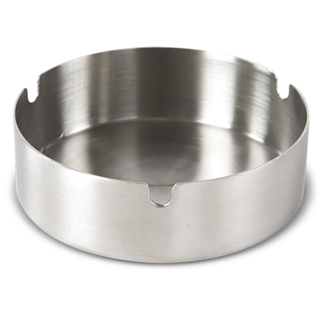 Concasse MCACCCEN02 Ash Tray, 4" Diameter Stainless Steel Tabletop Accessory
