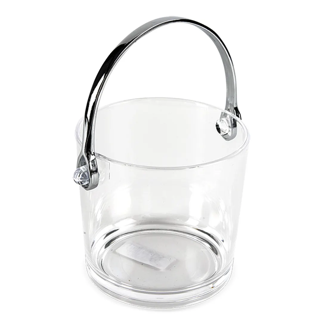 Concasse MCACCHT01L Deluxe Ice Bucket, 1 Liter (1‑63 oz / .1‑1.9 qt) Clear Polycarbonate