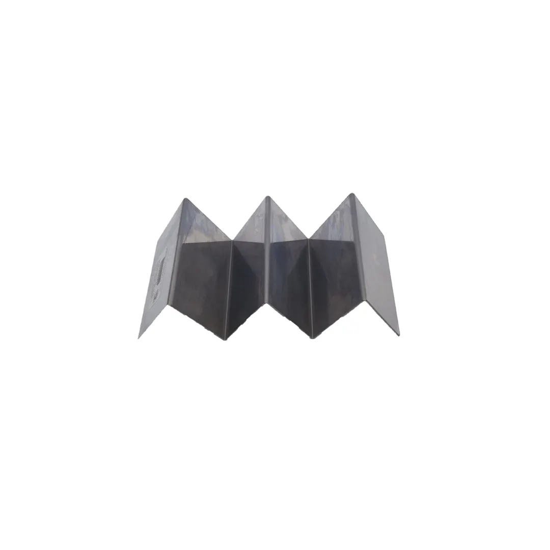 Concasse MCACCTA23 Taco Holder - 2- and 3-Compartment Stainless Steel Tray, 12" Length, Finish