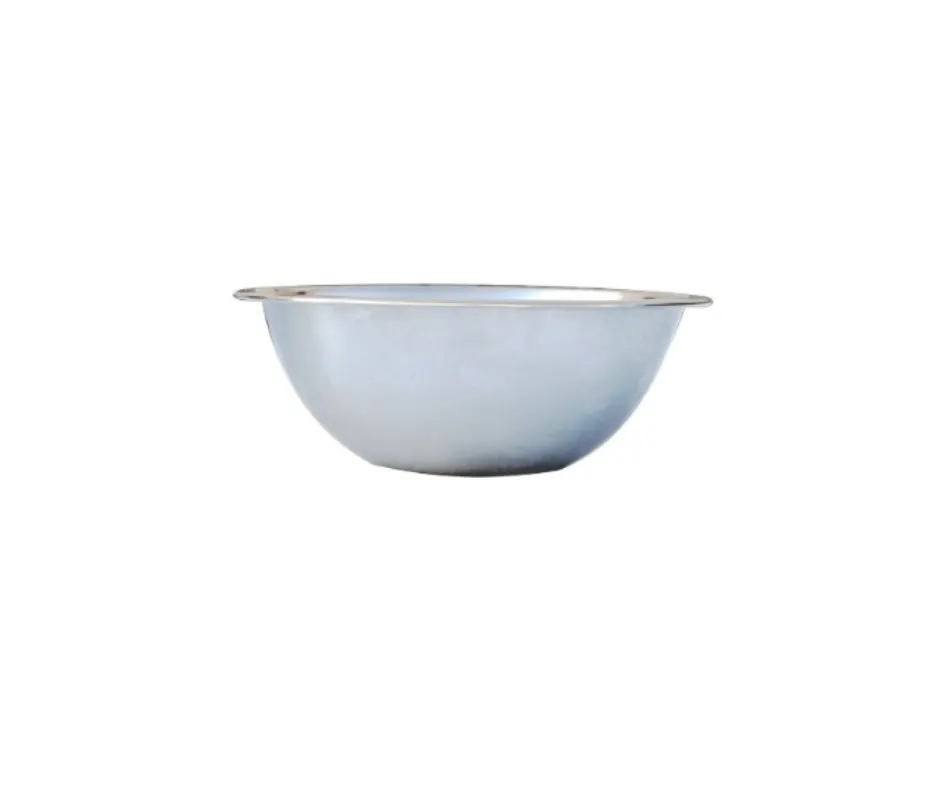 Concasse MCBOWAI8000 Heavy Duty Stainless Steel Mixing Bowl, 8 qt, 12-1/5"dia, Round, With Cap