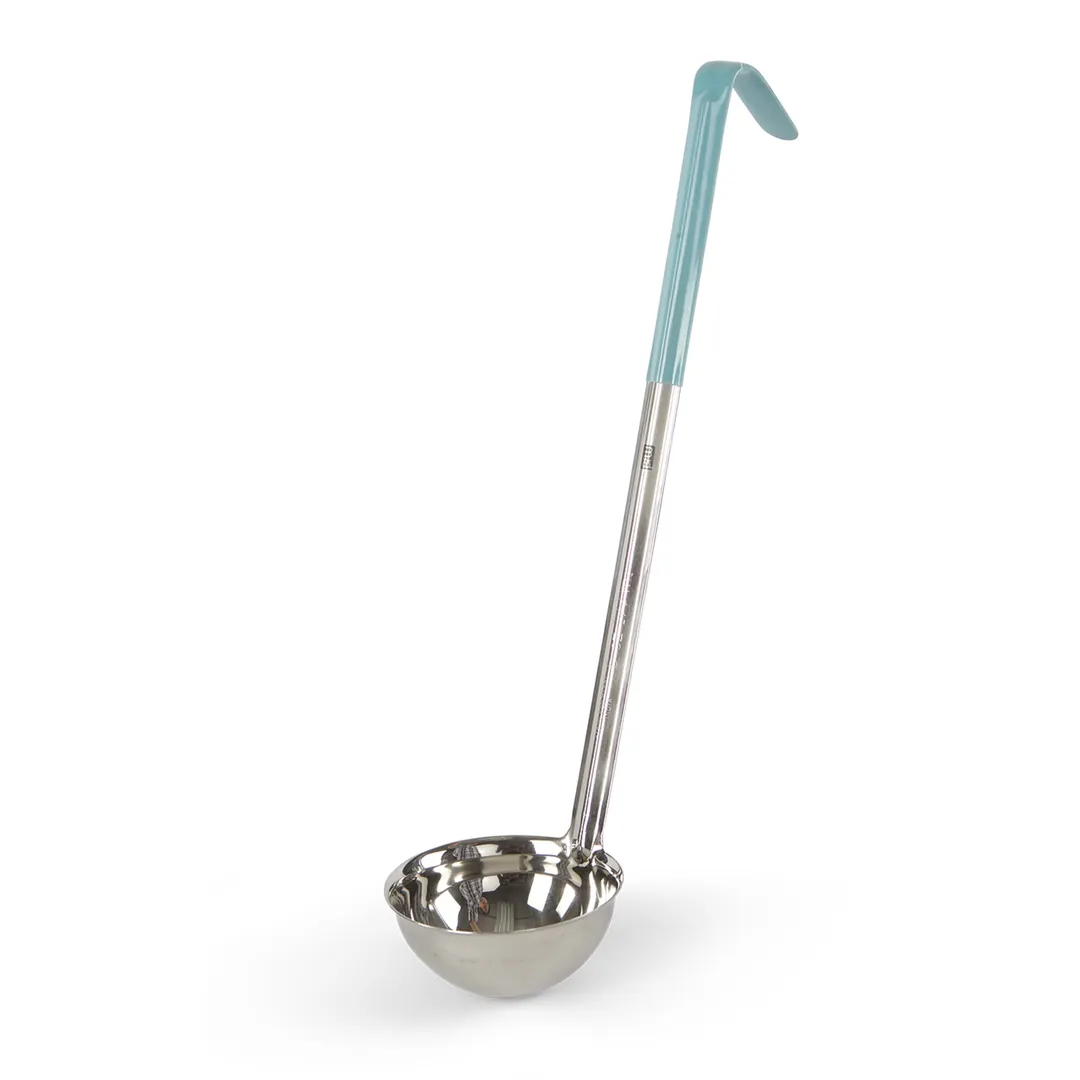 Concasse MCCAI03M Ladle, 3oz., Stainless Steel with Ivory Plastic Handle