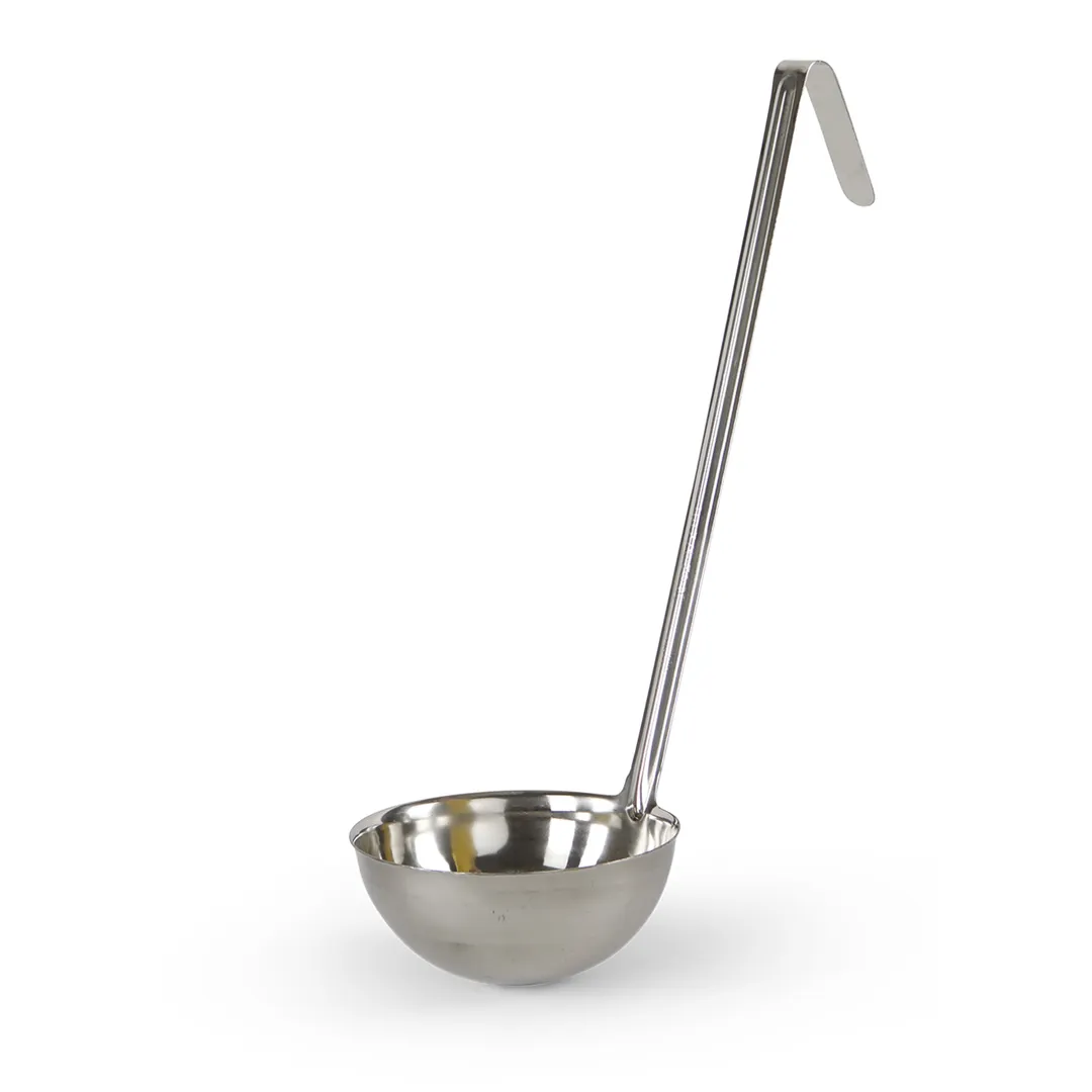 Concasse MCCAI04 Stainless Steel Ladle, 4oz Capacity, Durable Kitchen Utensil for Precise Serving