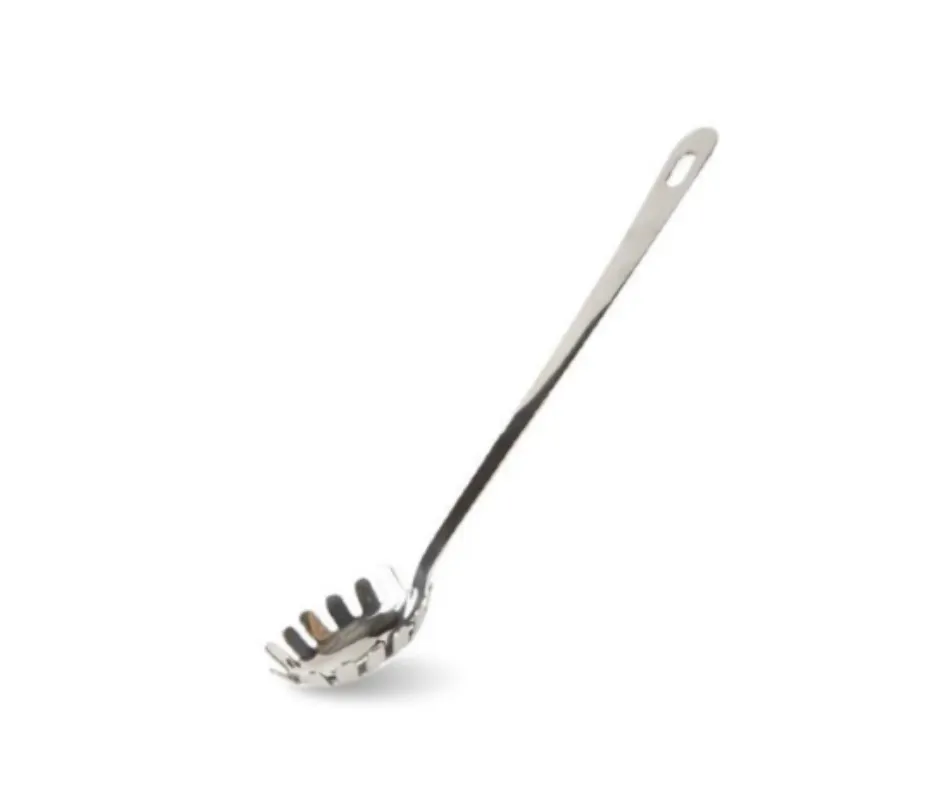 Concasse MCCAIESP09 9" Stainless Steel Spaghetti Spoon Fork, Pasta Server, Flatware Set