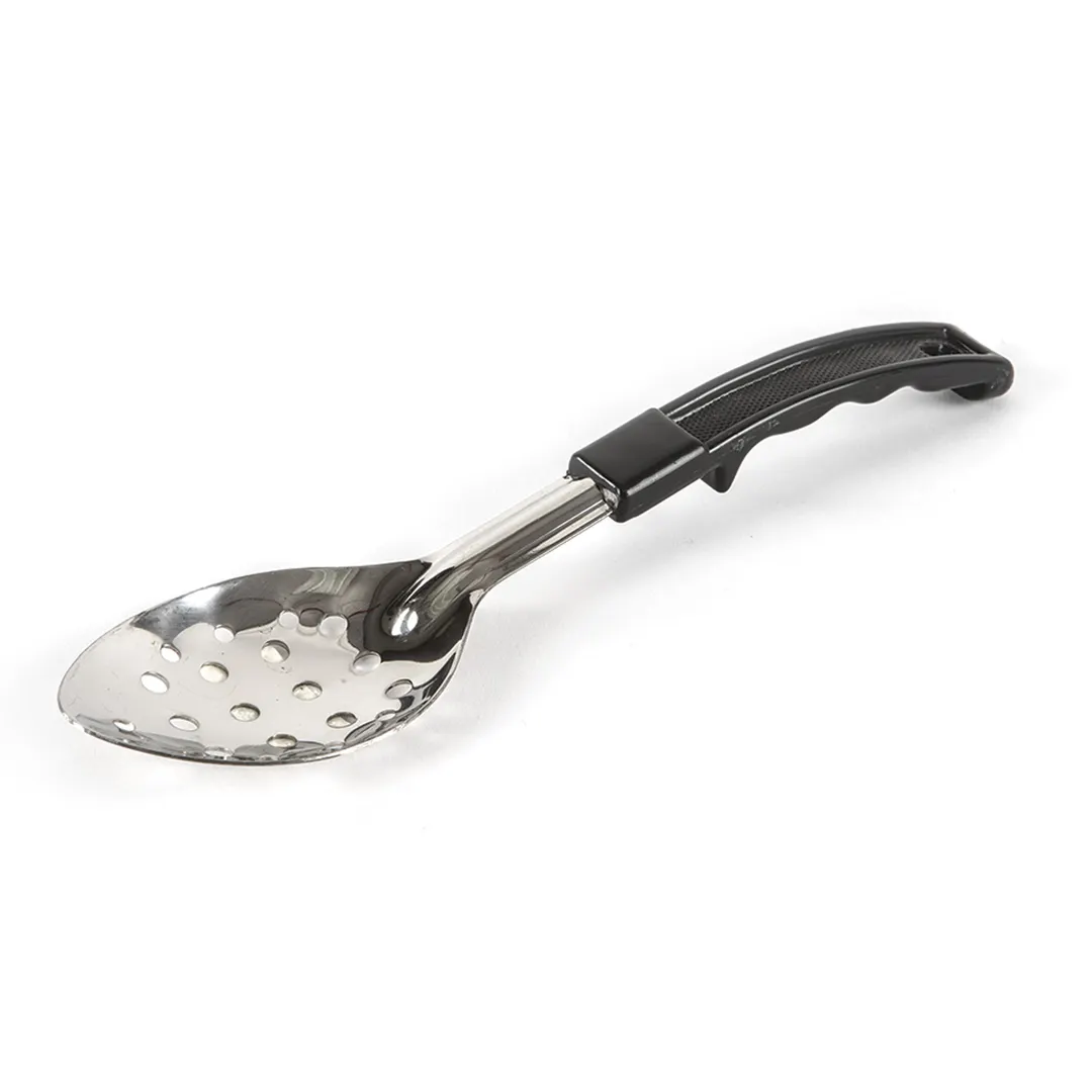 Concasse MCCAIP11P Slotted Serving Spoon, 11" Long, Stainless Steel with Insulated Plastic Handle