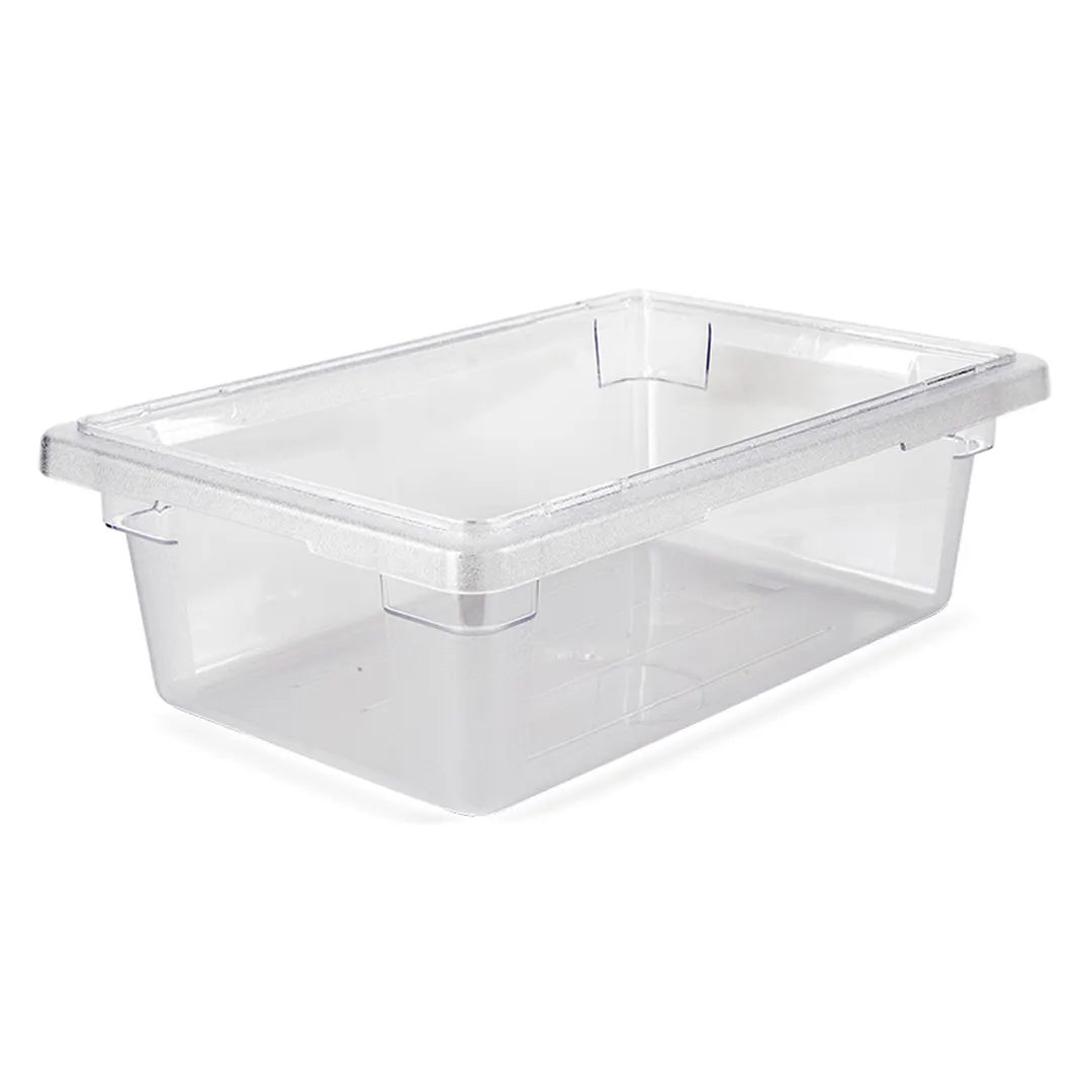 Concasse MCCAJ18 Food Storage Box, 18" x 12" x 9" White Polycarbonate, 4‑Gal (18 L)