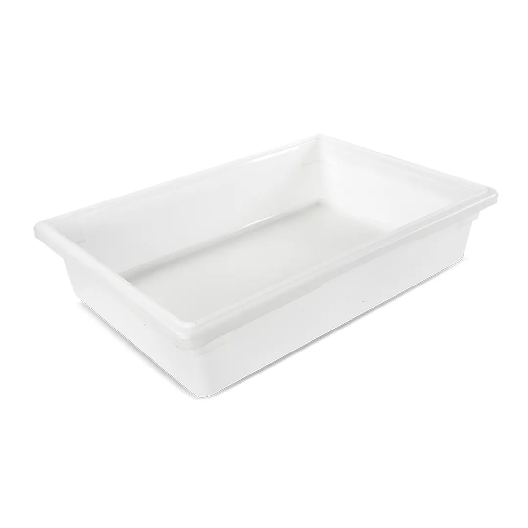 Concasse MCCAJ45E Storage Box, 45 L, 26" W x 18" D x 9" H White Polyethylene Construction