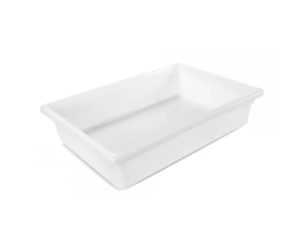 Concasse MCCAJ80E Food Storage Box, 26" x 18" x 15" White Polyethylene, 21-Gal (80 L)