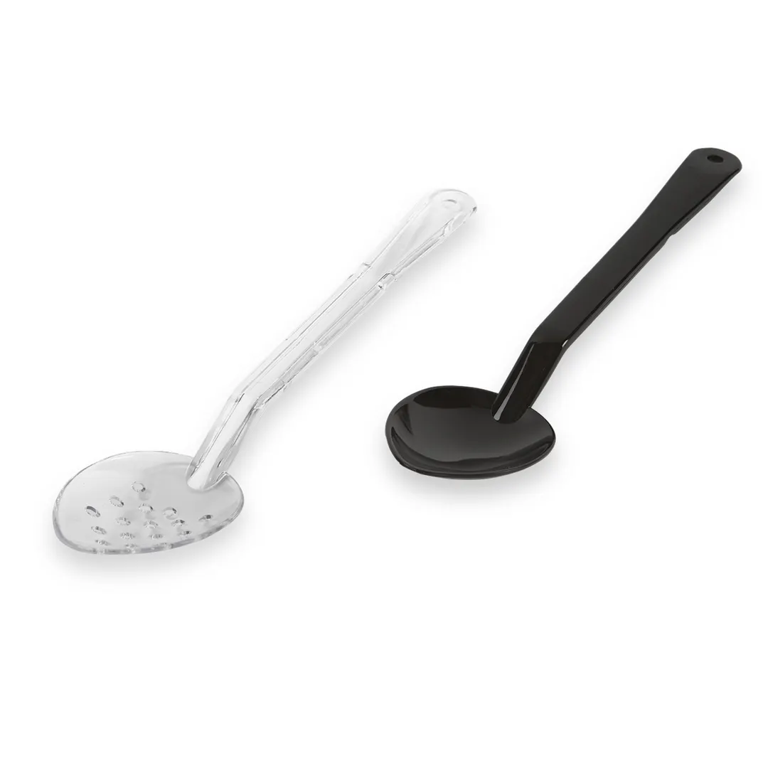 Concasse MCCPOL11PN - 11" Perforated Serving Spoon, Insulated Black Handle, Polycarbonate Tool
