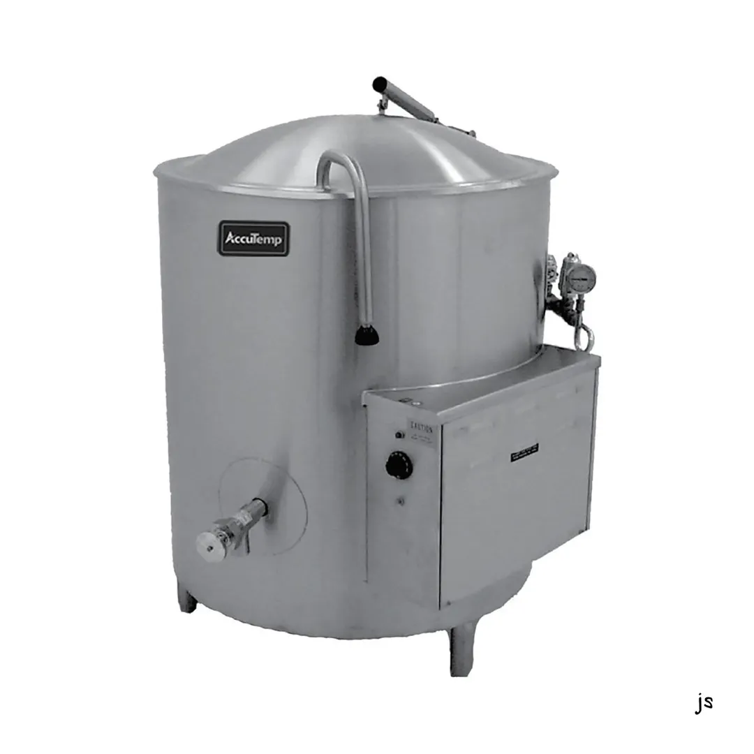 AccuTemp ALHEC-20 20 Gallon Floor Stationary 2/3 Steam Jacketed Electric Kettle