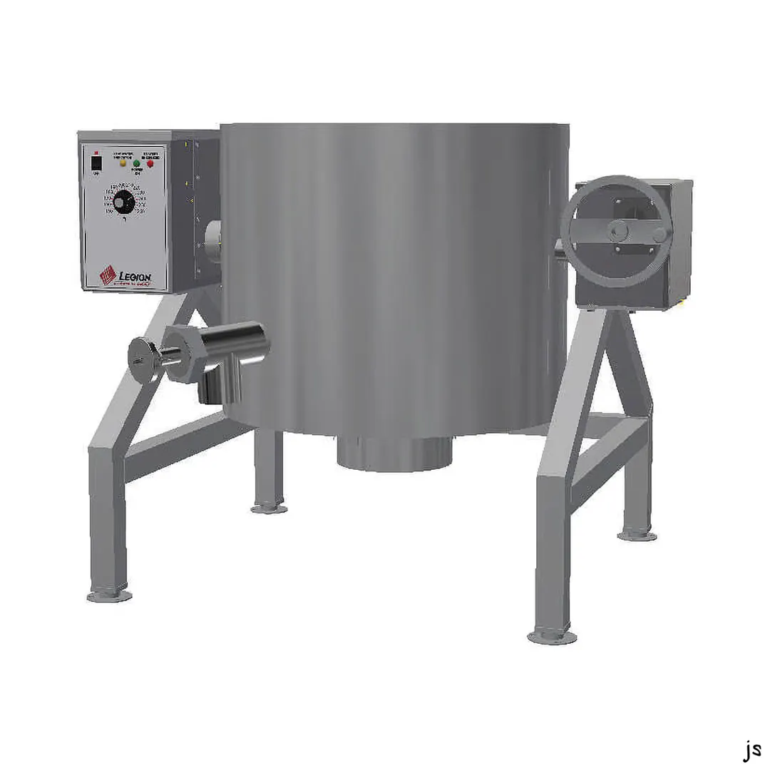 AccuTemp ALTLGB-30F 30 Gallon Floor Tilting Full Steam Jacketed Gas Kettle, 83.100 BTU