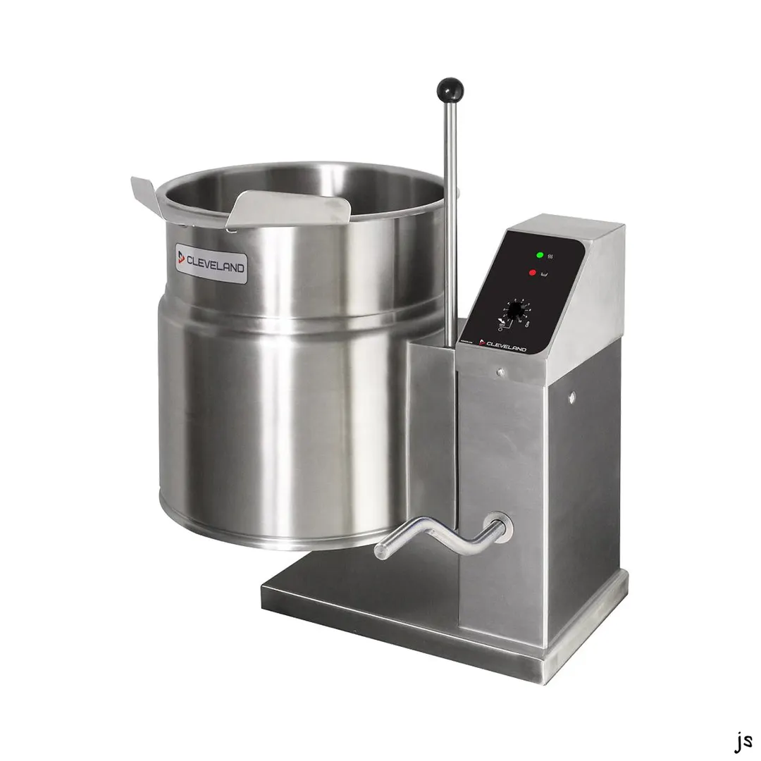 Cleveland KET6TGB 6 Gallon Countertop Tilting 2/3 Steam Jacketed Electric Kettle