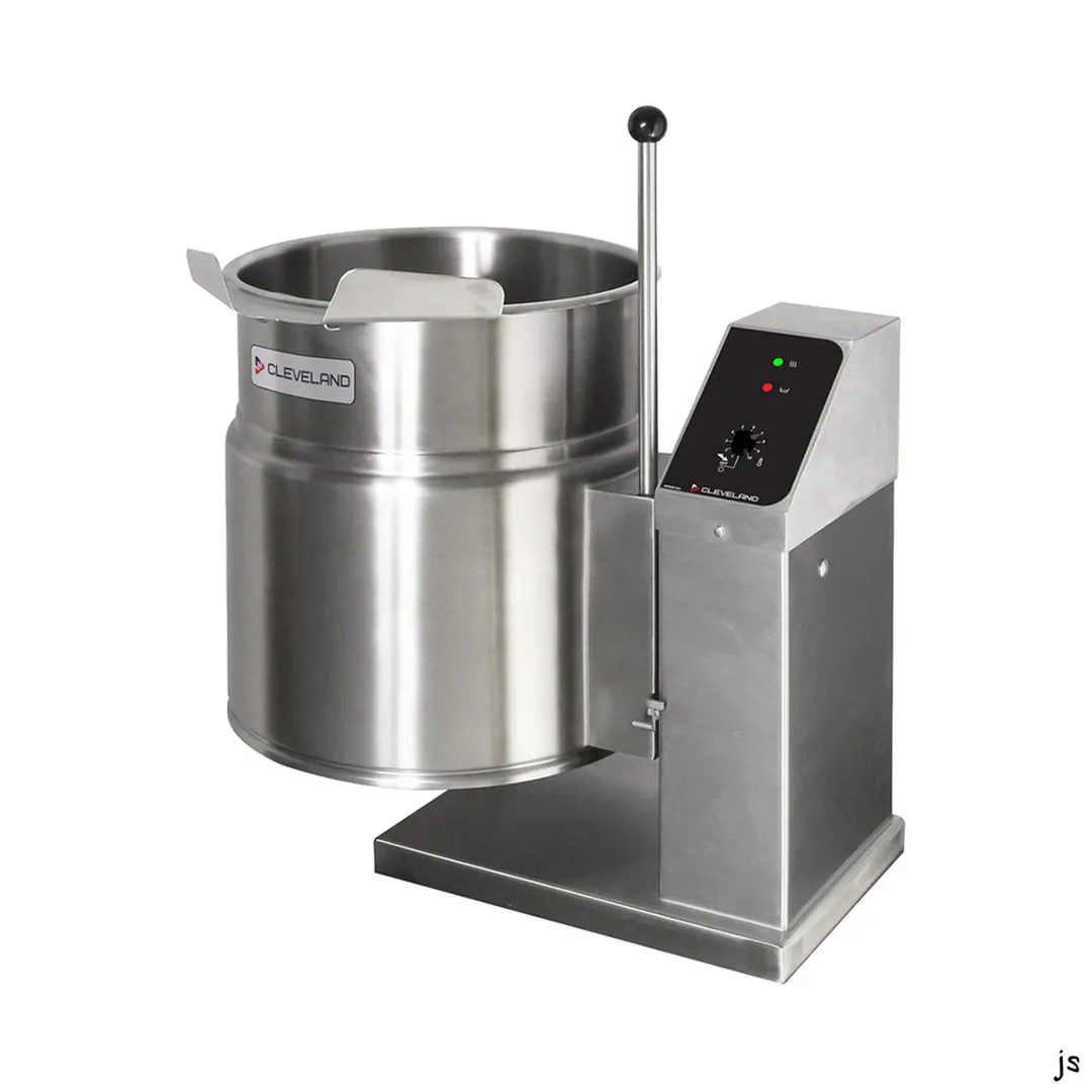 leveland KET6TPQS 6 Gallon Countertop Tilting 2/3 Steam Jacketed Electric Kettle, 208-240V