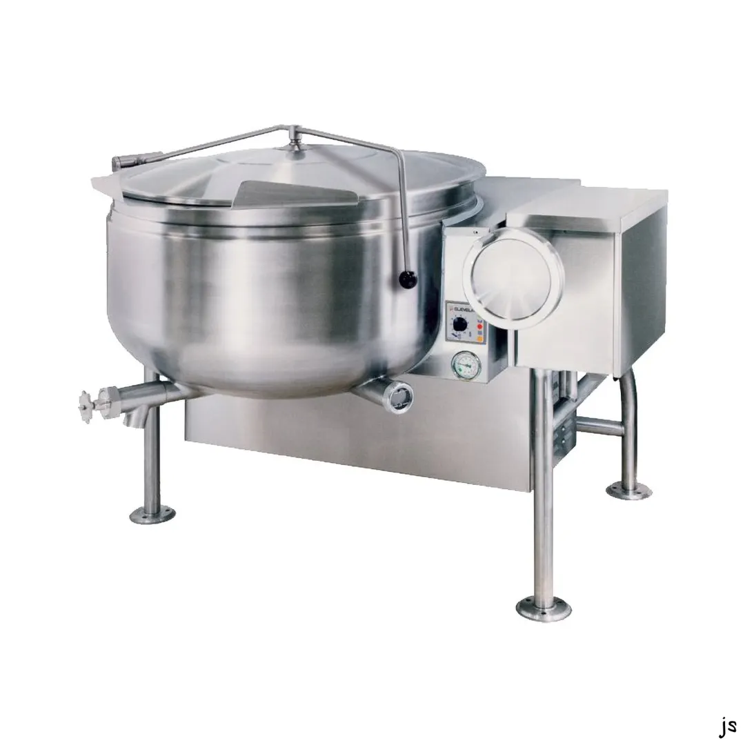 Cleveland KGL40TSH 40 Gallon Floor Tilting Full Steam Jacketed Gas Kettle, 140.000 BTU