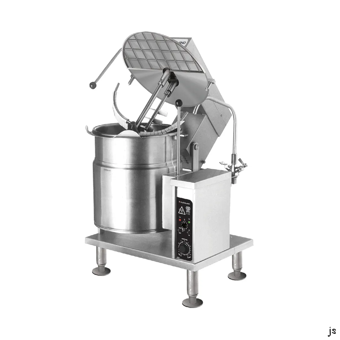 Cleveland MKET20T 20 Gallon Countertop Tilting 2/3 Steam Jacketed Electric Kettle w/ Stand