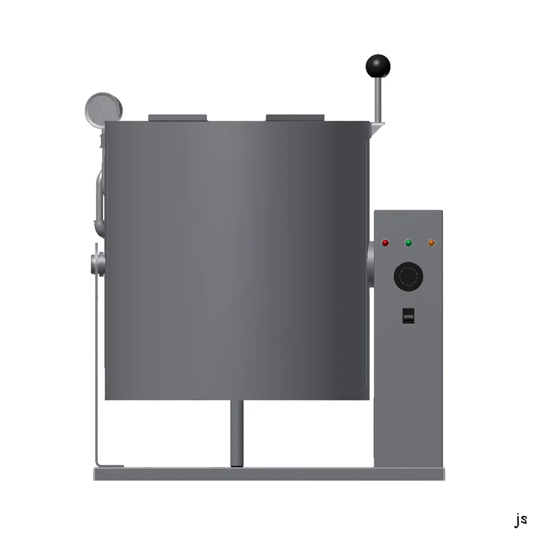 Legion TEH-40 10 Gallon Countertop Tilting Full Steam Jacketed Electric Kettle w/ Right Support Console